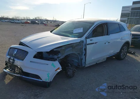 2021 Lincoln Nautilus Reserve z USA, uszkodzony, nr VIN 2LMPJ6K97MBL03579